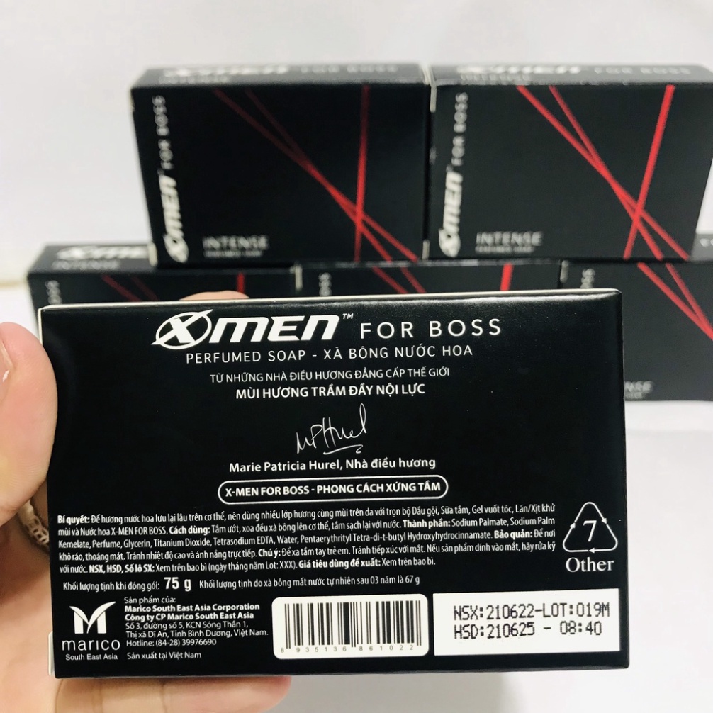 Xà Bông Cục X-Men For Boss Intense 75g