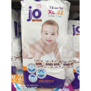 Tã Quần Jo Plus M72 - L64 - XL56 - XXL48 (Mẫu mới)