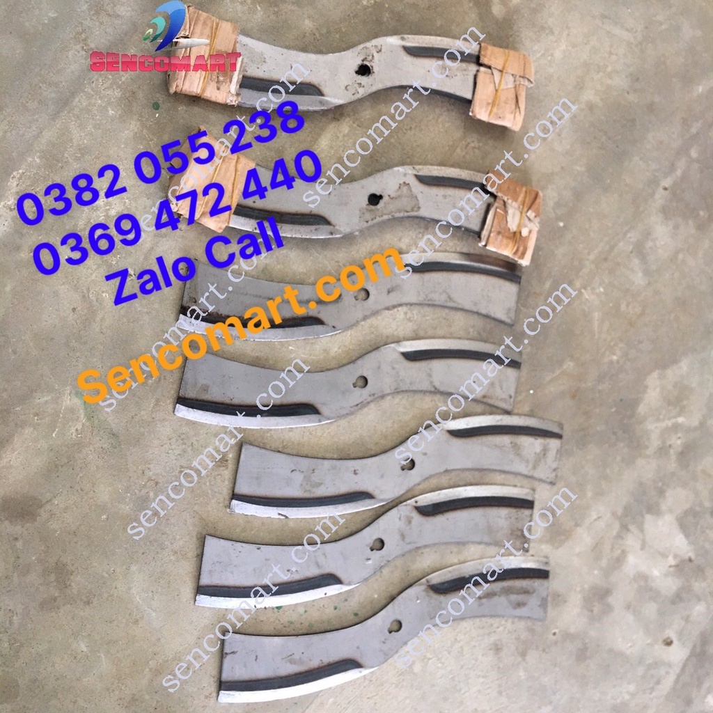 CHUYÊN PHÂN PHỐI lưỡi dao 40cm lắp máy băm cỏ voi, chuối, rau
