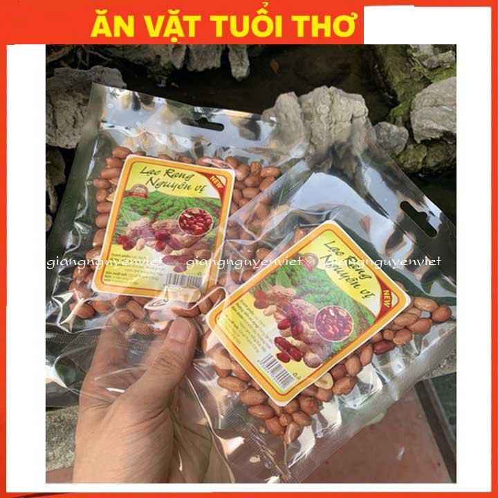 Combo 2 gói Lạc Rang Húng Lìu Nguyên Vị 80g/gói Ngon Thơm Bùi - Chất lượng Hàng Loại Ngon Hàng Tiếp Khách