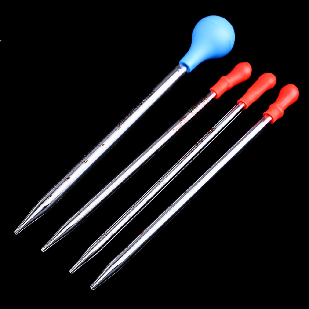 【Piq302】 Ống Nhỏ Giọt Đo Lường Thủy Tinh Trong Phòng Thí Nghiệm 1/2/3/5ml.