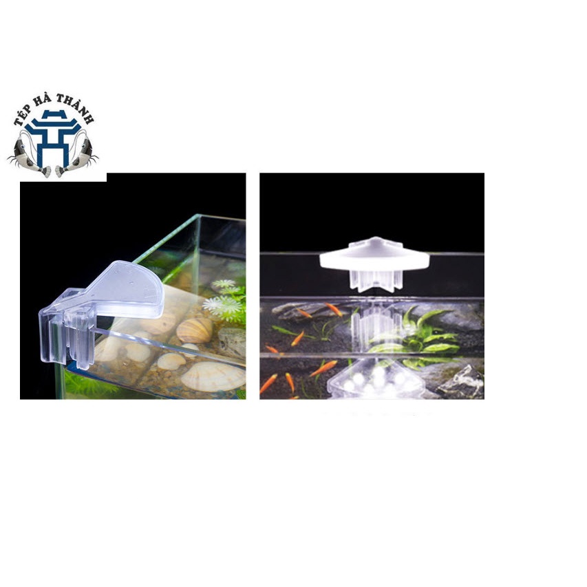 Đèn Led Kẹp M3 Cho Bể Cá Cảnh Mini, Bể Tròn, Bể Thủy Sinh