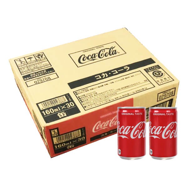 Coca Cola mini Nhật loại 160ml (thùng 30 lon) | 4902102019187 | Kan shop hàng Nhật