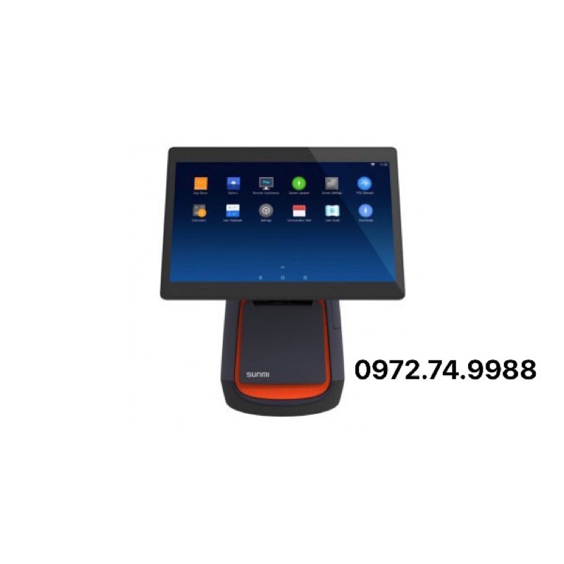 Máy POS bán hàng CHÍNH HÃNG Sunmi T2 2 màn hình