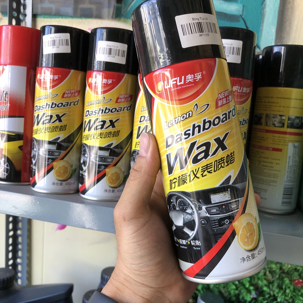DUNG DỊCH XỊT BÓNG TAPLO/ BÓNG DA/ BÓNG NHỰA VÀ GỖ. HƯƠNG CHANH