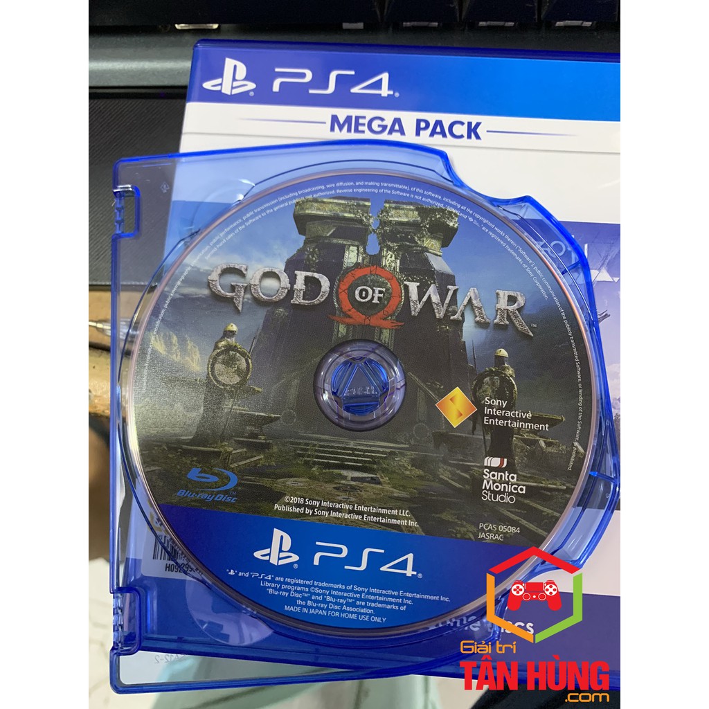 Đĩa Game Ps4 God Of War 4 Sony Viêt Nam