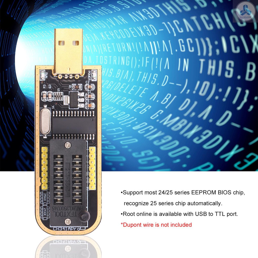 Mạch Lập Trình Ch341A Usb Programer Eeprom Eeprom Với Kẹp Sop8