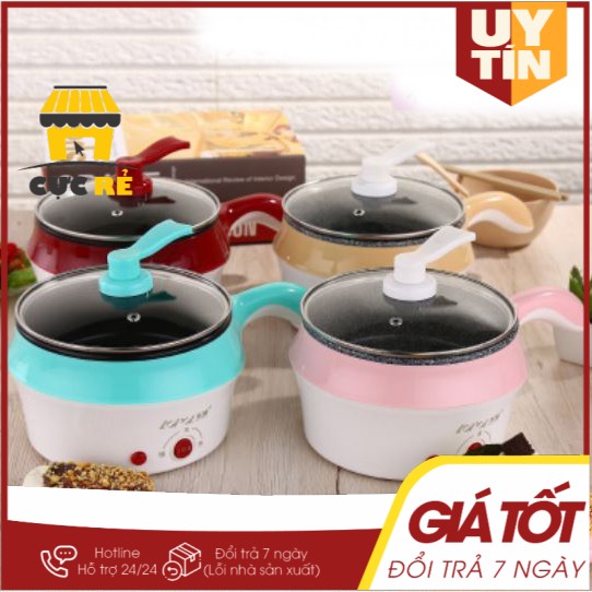 [FREESHIP] Nồi lẩu mini 18cm tặng kèm giá hấp [Hot 2019]