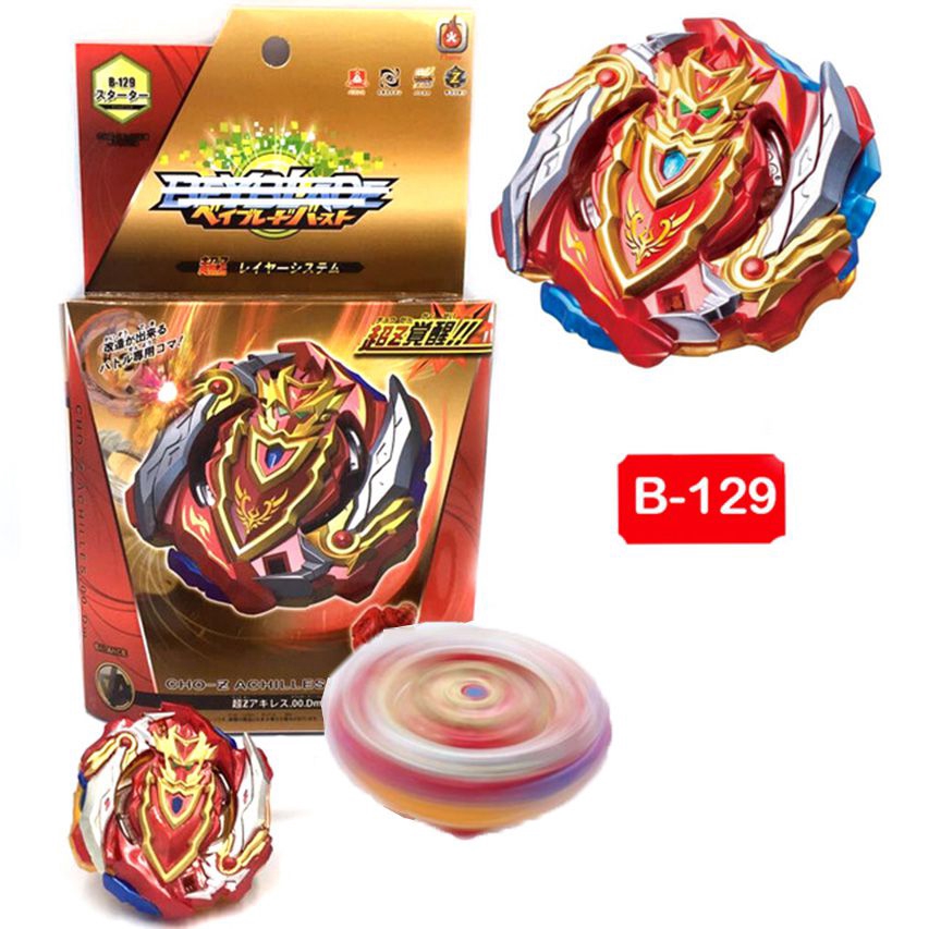 Bộ đồ chơi con quay Beyblade Cho-Z B-129 Achilles Z + Lr hiện đại
