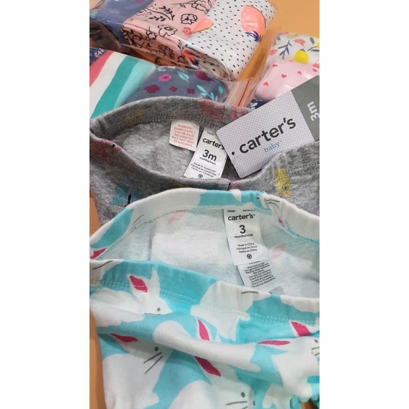 Quần Carter xuất dư cho bé trai, bé gái 3-24M