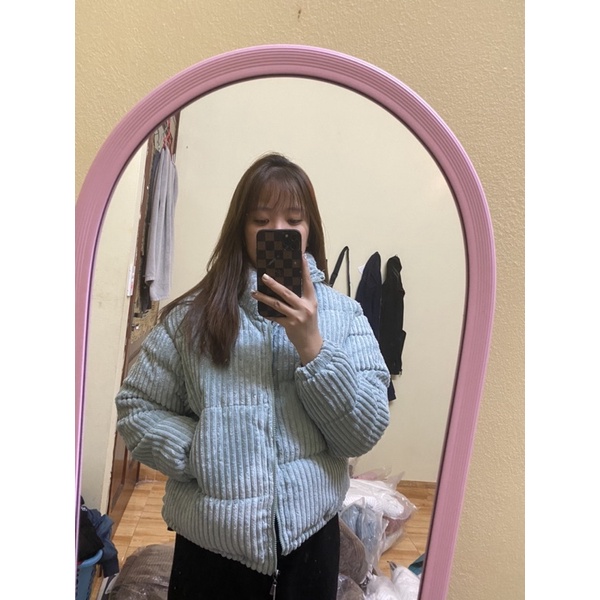 [ Ảnh thật ]  Áo phao nhung Quảng Châu cao cấp hàng có sẵn - AK01 | BigBuy360 - bigbuy360.vn