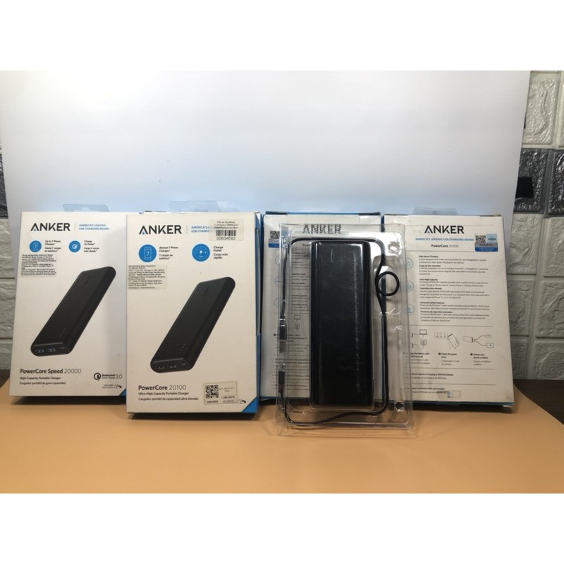 Sạc dự phòng Anker A1271,Dung lượng 20000mAh,Hàng chính hãng, Like new