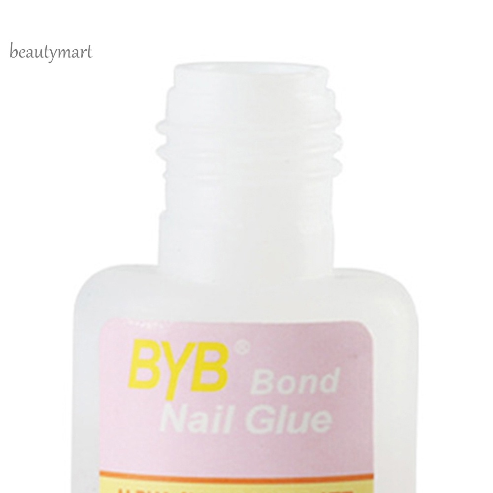 [Hàng mới về] Keo dán móng kèm cọ trang trí móng tiện dụng 10g