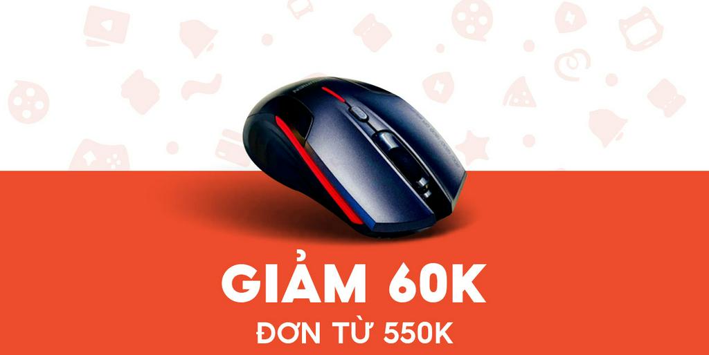 - BẠCH LONG MOBILE - Giảm 60K cho Chuột không dây Newmen