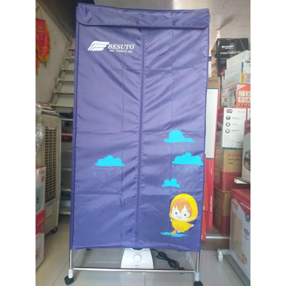 Tủ sấy quần áo,Máy sấy quần áo Besuto Thái Lan bản mới tiện lợi dễ lắp ráp và hỗ trợ diệt khuẩn cho quần áo_MC1