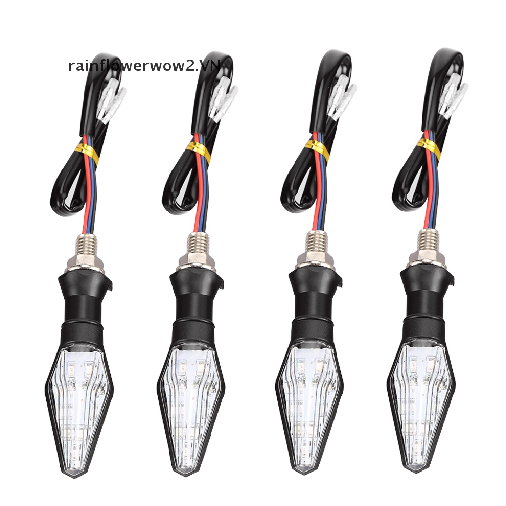 1 Đèn Xi Nhan 14 Bóng LED Màu Hổ Phách Dành Cho Xe Mô Tô