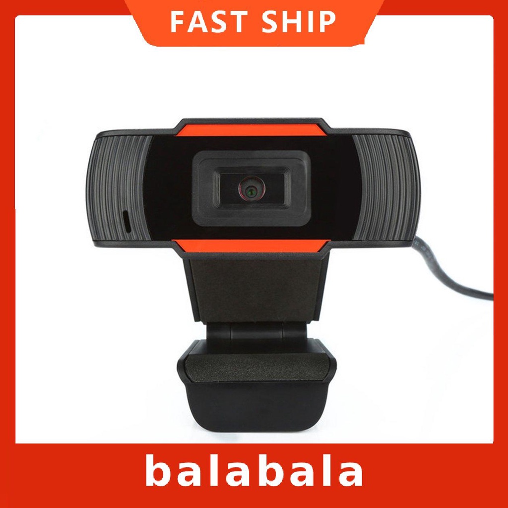 Webcam Camera 720p Usb Có Thể Xoay Kèm Micro Tiện Dụng Cho Máy Tính Pc | BigBuy360 - bigbuy360.vn