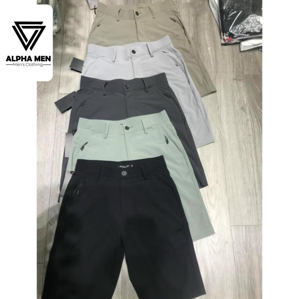 ⭐HÀNG LOẠI 1⭐Quần Short Nam Vải Thun Lạnh Cao Cấp Nhiều Màu - Quần Sooc Ngố Nam Cài Nút Chất Mát Mềm Mịn M510 | BigBuy360 - bigbuy360.vn