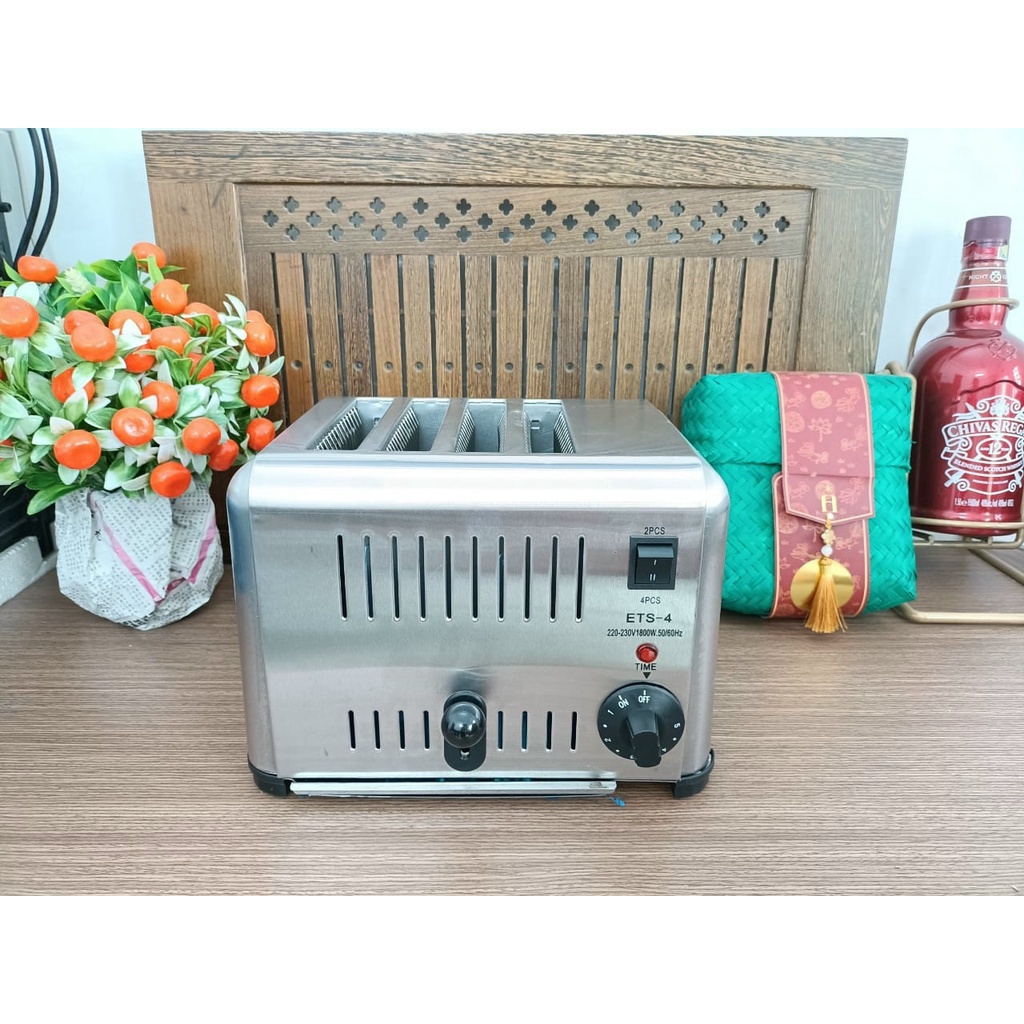 MÀY NƯỚNG BÁNH MÌ SANDWICH INOX 4 NGĂN