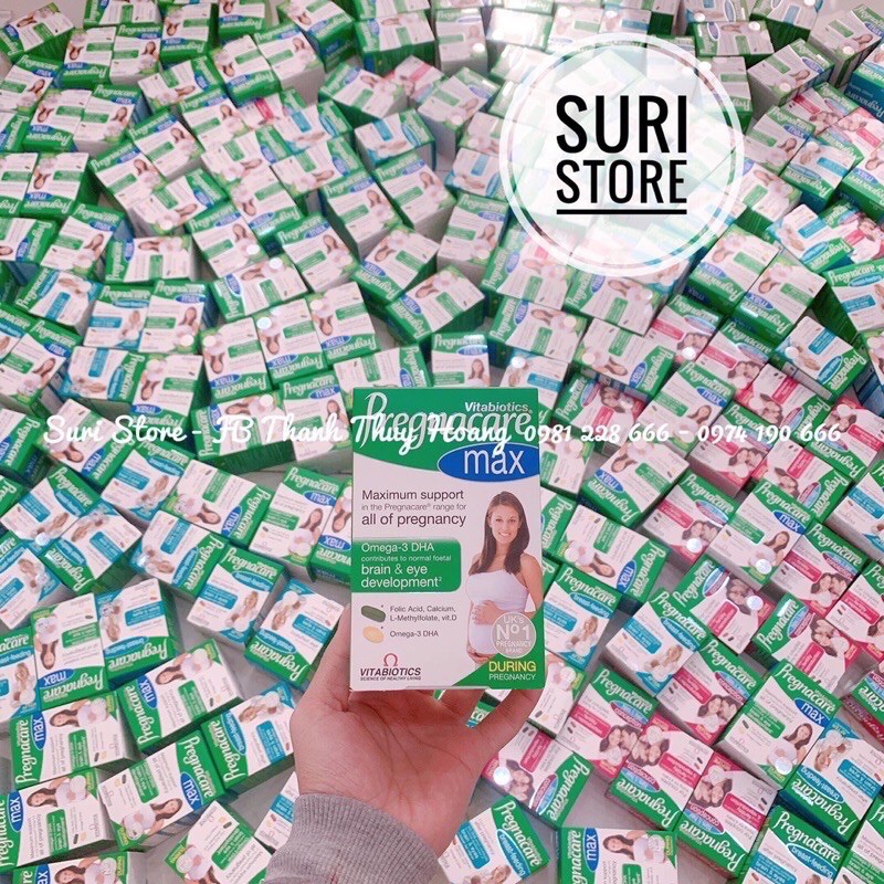 Vitamin bầu Pregnacare Max