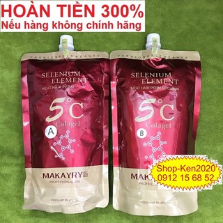 Duỗi ép tóc 5c colagel 1000ml x2