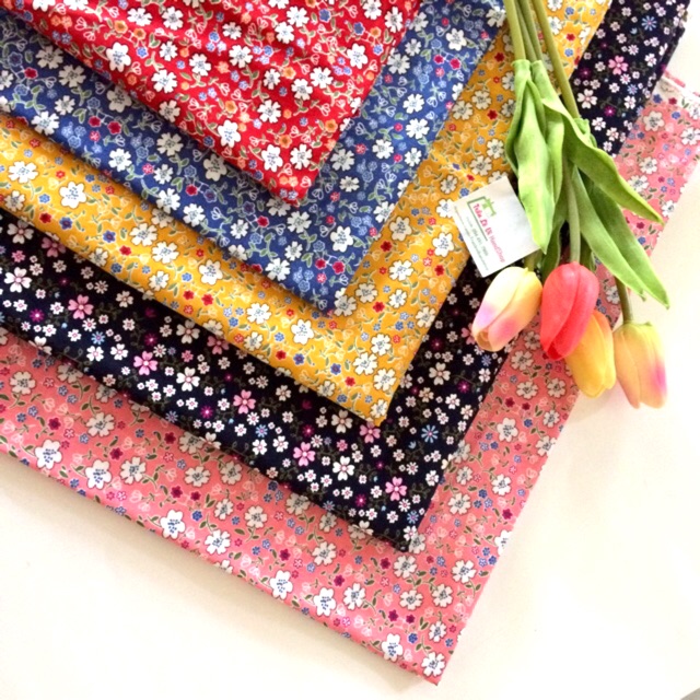 V252🌈 VẢI TWILL HOẠ TIẾT NHẬT BẢN MAY ĐỒ CHO TRẺ EM, DOLL, OBITSU, DIY, DECOR, HANDMADE, QUILTING, SCRUNCHIES