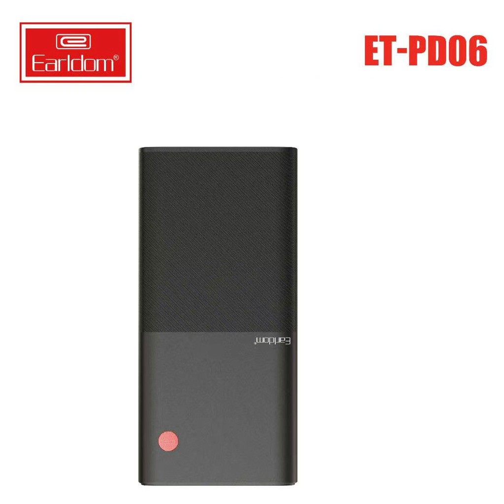 Sạc dự phòng Earldom, pin siêu khủng 30.000mAh PD – 06