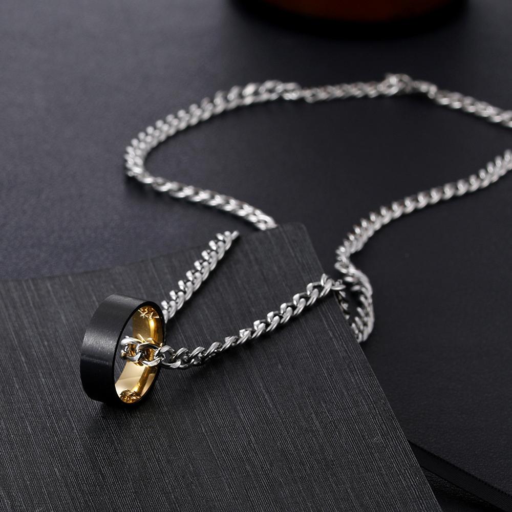 Dây chuyền hợp kim cỡ 3.5/5/7cm dài 60cm kiểu dáng đơn giản hợp thời trang