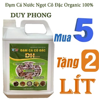 5 Lít TẶNG 2 Lít - Dịch đạm cá nước ngọt cô đặc DH, an toàn cho hệ sinh thái-76124