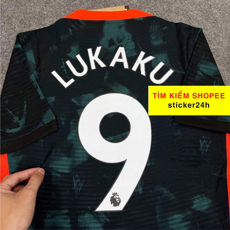 In tên áo bóng đá chuẩn thi đấu dễ dàng tại nhà bằng bàn ủi , bộ tên số đá banh.