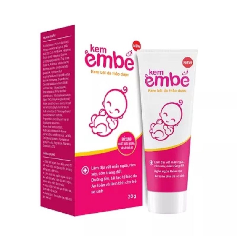 Kem EM BÉ kem bôi da thảo dược 20g