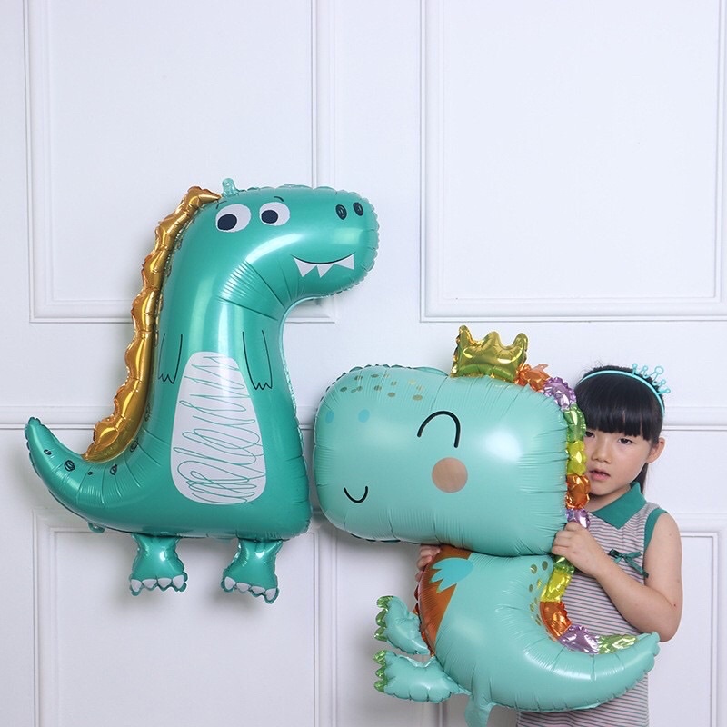 Bóng khủng long dễ thương trang trí sinh nhật