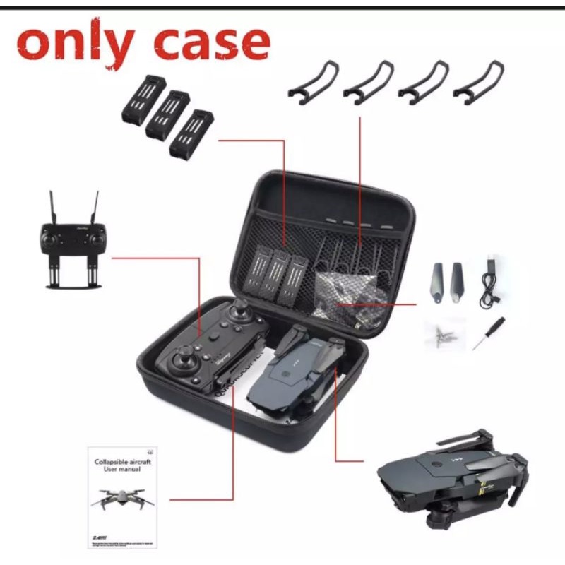 Túi Đựng Bảo vệ Máy Bay Không Người Lái FPV E58/JY018/JY019/GW58/X6/E010/E010S/E013/E50 -T15