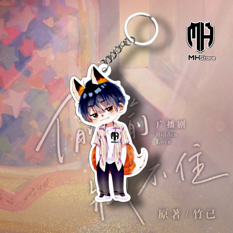 Nhân vật truyện tranh tình yêu thầm kín chibi