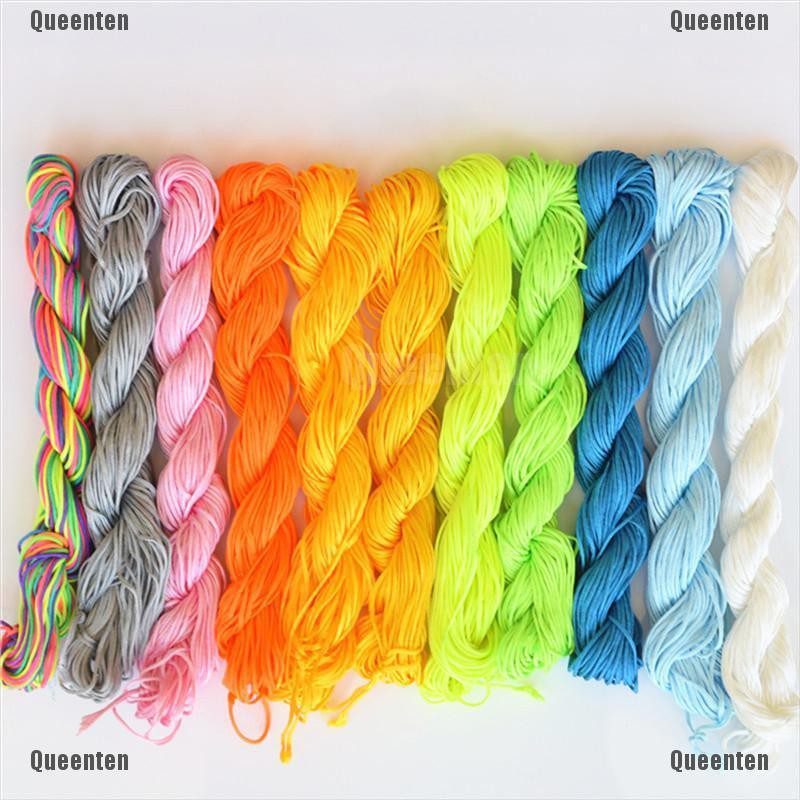 Phụ kiện sợi dây nylon 25m dùng làm trang sức DIY