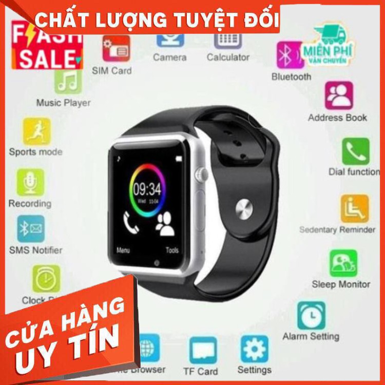 HÀNG CAO CẤP -  Đồng hồ thông minh A1 hỗ trợ lắp sim , thẻ nhớ , nghe-gọi....cho trẻ em,bé nam-nữ  - Hàng Cao Cấp