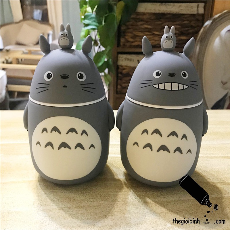 Bình Thuỷ Tinh Mèo Totoro Đáng Yêu N99