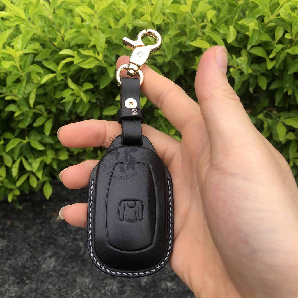 Bao Da Chìa Khoá ép phom Honda HRV 2022 2023, HR-V All New, Civic 2022 , 2023, Accord, NEW Civic 2022 Da Thật 006e