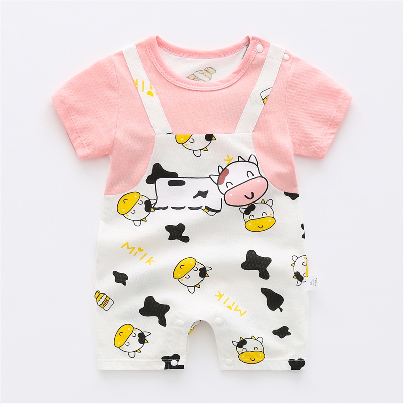 Bộ Body Liền Thân Cho Bé KYS+ Bodysuit Vải 100% Cotton Mềm Mịn Quần Áo Sơ Sinh Cho Bé Từ 4 -12kg BD04