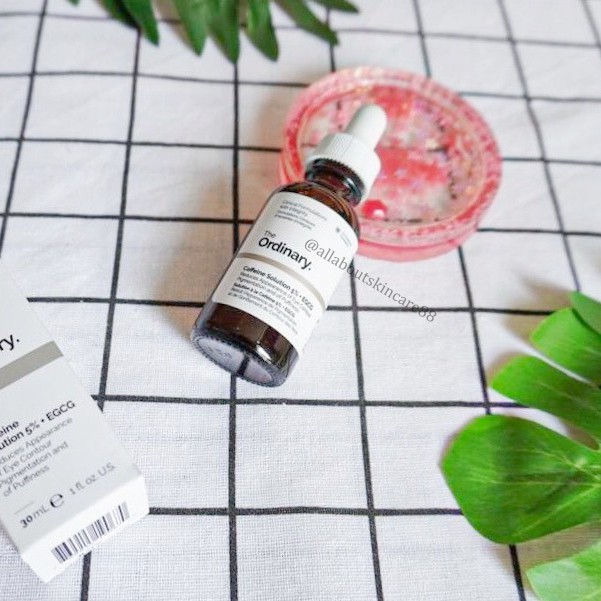 Serum giảm quầng thâm và bọng mắt The Ordinary Caffein Solution 5% + EGCG 30ml