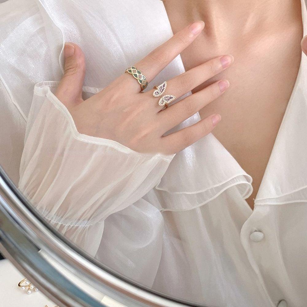 Nhẫn Hở Hình Bướm Thời Trang Dành Cho Nữ