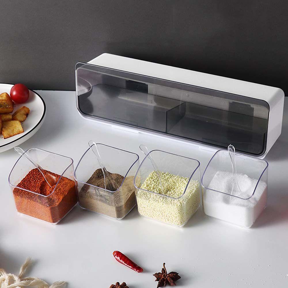 Hộp Đựng Gia Vị Gắn Tường Tiện Dụng Cho Nhà Bếp