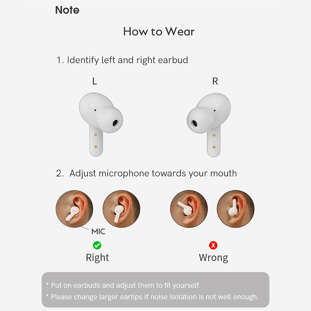Tai Nghe Nhét Trong Không Dây QCY T13 Bluetooth V5.1 TWS 4 Micro Chất Lượng Cao