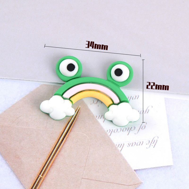 charm cầu vồng thú nguyên liệu trang trí ốp điện thoại, slime BN34]