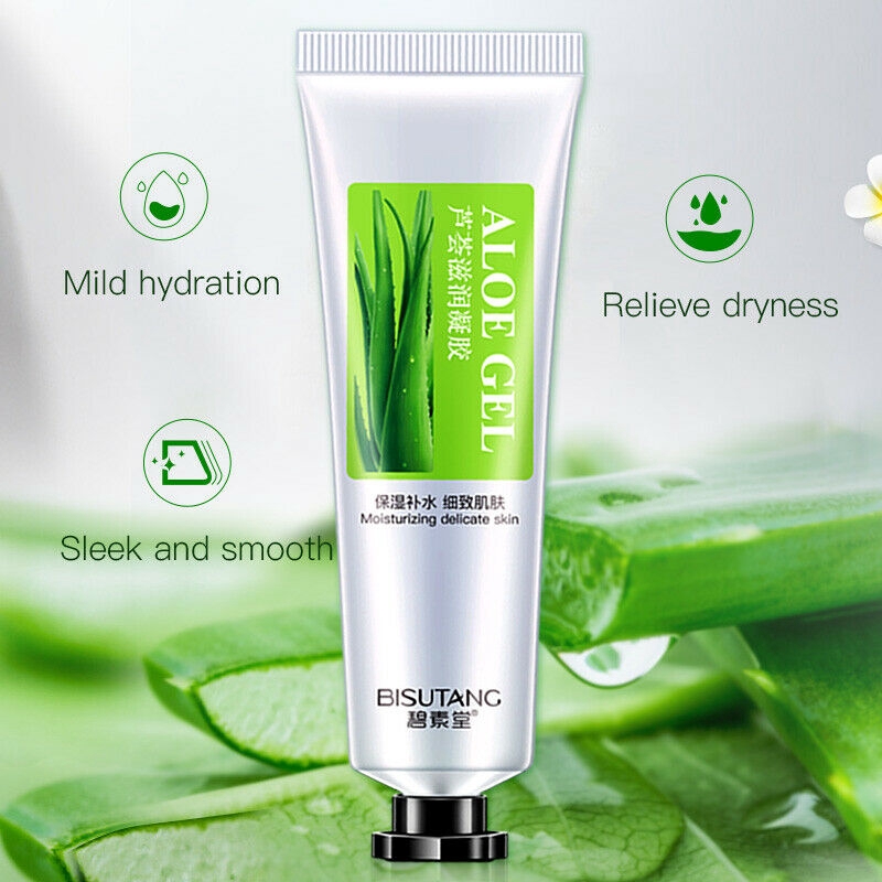 [Hàng mới về] Gel Lô Hội Tự Nhiên 99% Dưỡng Ẩm Làm Dịu Da Cháy Nắng 30g 100 Nha Đam