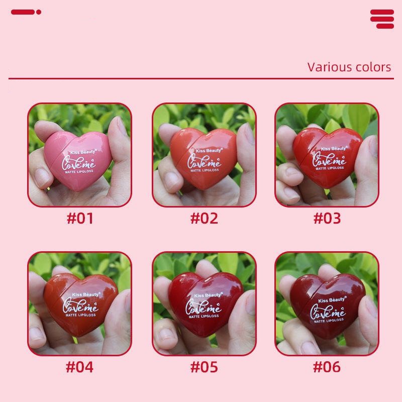 Son Kem Tint Kiss Beauty Trái Tim For Valentine | BigBuy360 - bigbuy360.vn