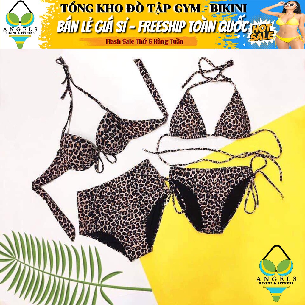 Bikini Bộ Đồ Bơi Hai Mảnh Họa Tiết Beo Freesize BHV027 [ Giá Sỉ ] | BigBuy360 - bigbuy360.vn