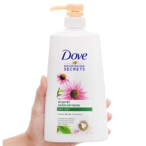 Dầu Gội Vào Nếp Suôn Mượt, Óng Mềm Tự Nhiên Và Ngăn Tóc Gãy Rụng DOVE Nourishing Secret