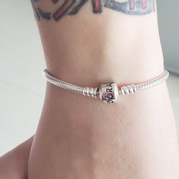 Classic Pandora Base Bracelet 925 Silver DIY Charm Bracelets