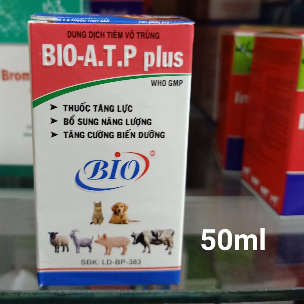 Bio Atp Plus 50Ml - Bổ Cơ Bắp Chó Mèo